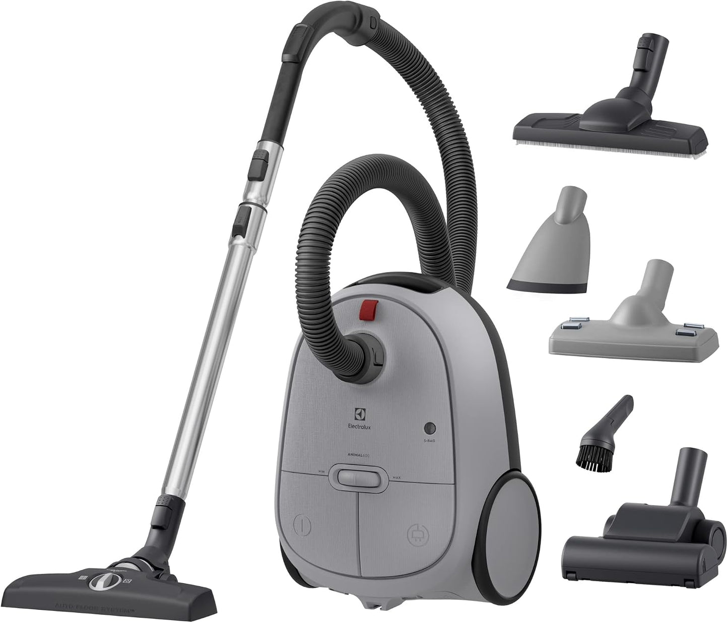 Electrolux Odkurzacz Workowy Clean 600 EB61C3WBL, 73 dB, 99,99% skuteczność odkurzania, Kompaktowy rozmiar, 55% materiałów pochodzących z recyklingu, Zasięgiem 12 metrów, Brąz