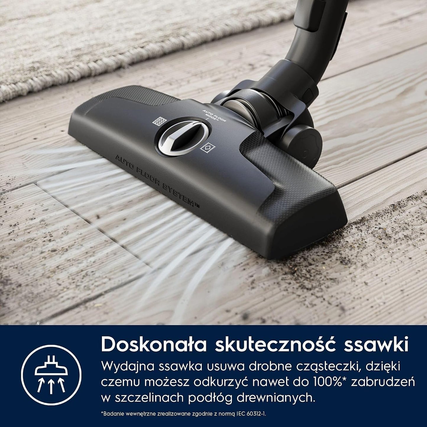 Electrolux Odkurzacz Workowy Clean 600 EB61C3WBL, 73 dB, 99,99% skuteczność odkurzania, Kompaktowy rozmiar, 55% materiałów pochodzących z recyklingu, Zasięgiem 12 metrów, Brąz