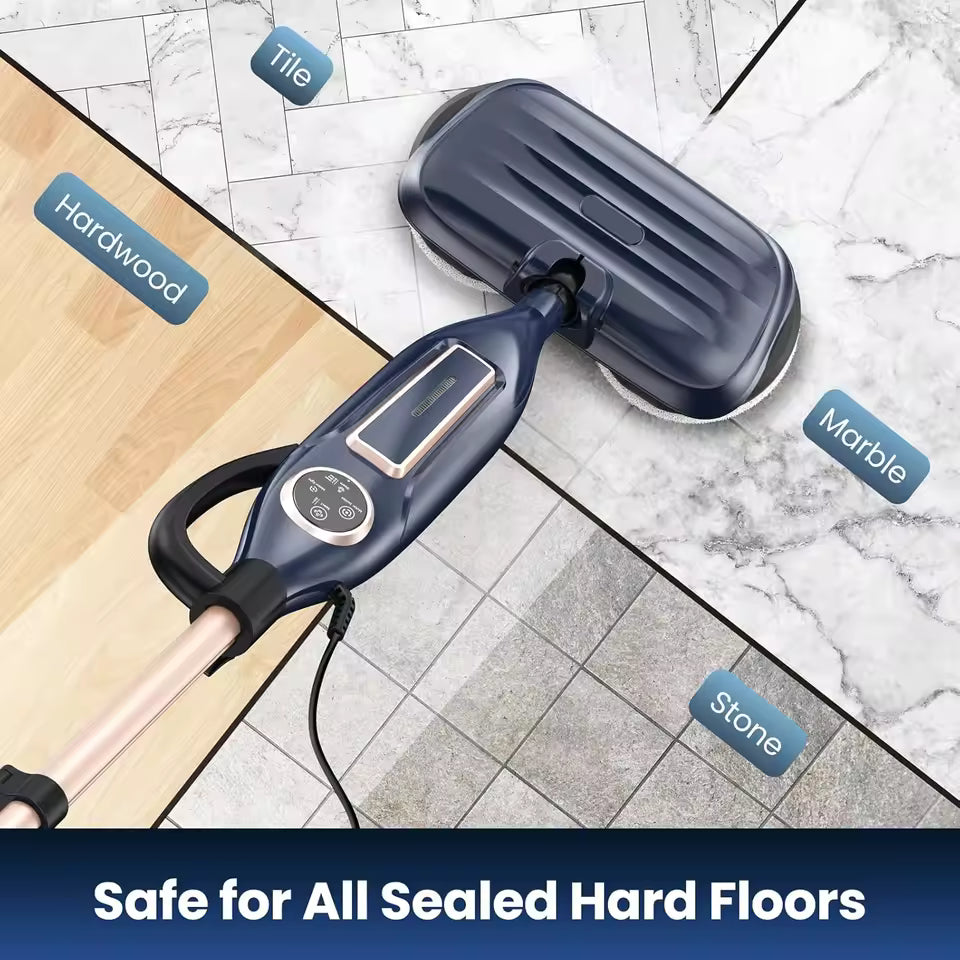VM6 Rotating Steam Scrub Mop