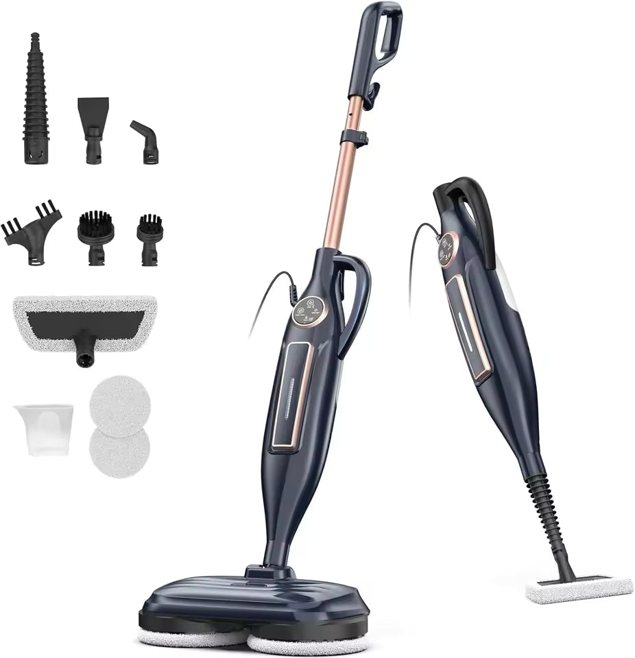 VM6 Rotating Steam Scrub Mop